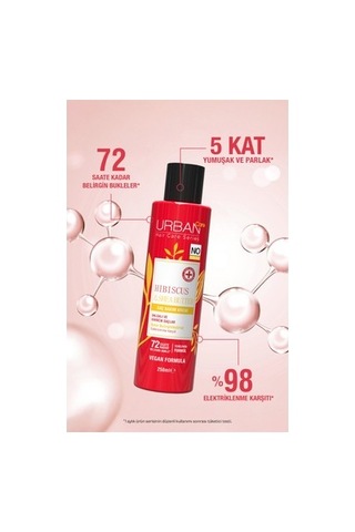 250 Ml Vegan Saç Kremi, Hibiscus Ve Shea Butter İle Bukleler İçin