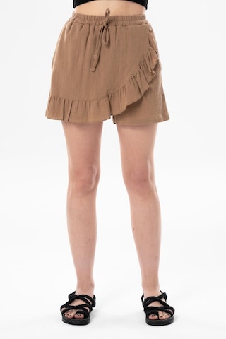 Ada Şile Bezi Yazlık Şort Etek Camel Cml-camel Camel