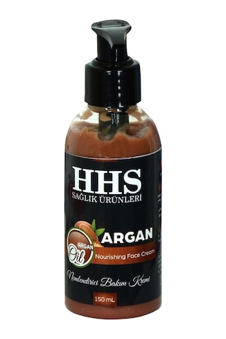 Hhs Argan Yağlı Nemlendirici El Yüz ve Vücut Bakım Kremi 150 ML