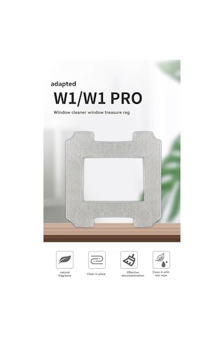 Ecovacs Winbot İçin 9 Adet Mop Ped Aksesuarları