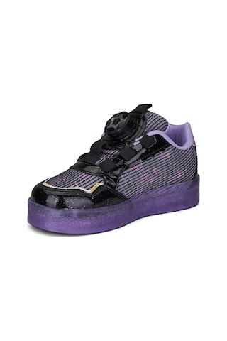 Tuğba Ortopedi 028 Kız Çocuk Led Işıklı Sneaker Siyah