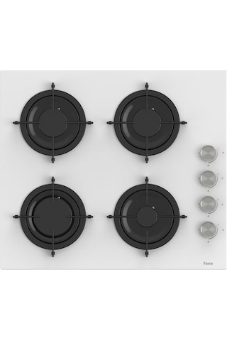 Ferre Flowart Basıc Serisi XE62CB - CS206 - D087 Beyaz Ankastre Set