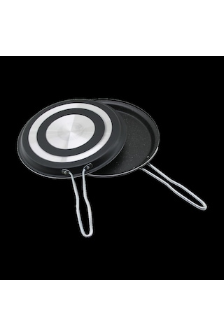 32 Cm Teflon Balık Tavası - İkili Set Çok Renkli