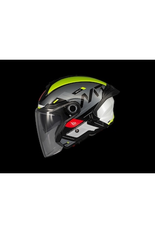 Kask Mt Cosmo Sv Silenceb3 Gloss Sarı Gözlüklü Sarı