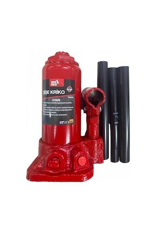 Big Red Şişe Kriko 3-ton Plastik Çantalı T90304d