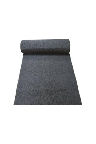 14mm Gri Renk Kıvırcık Paspas Eni 100cm X Boy 6mt Gri