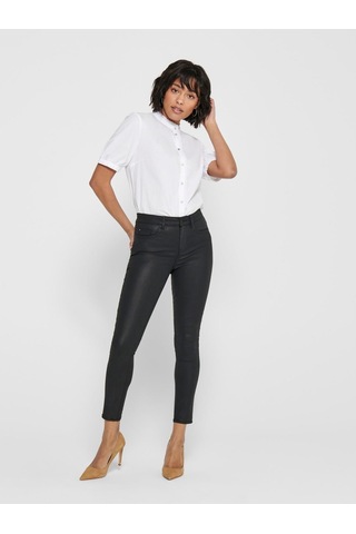 Only Onlhush Normal Bel Skinny Pantolon Kadın Pantolon-27703-siyah Siyah