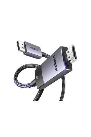 8k 60hz Displayport 1.4 To Hdmı 2.1 Örgülü Kablo, 1m, 80395 Diğer