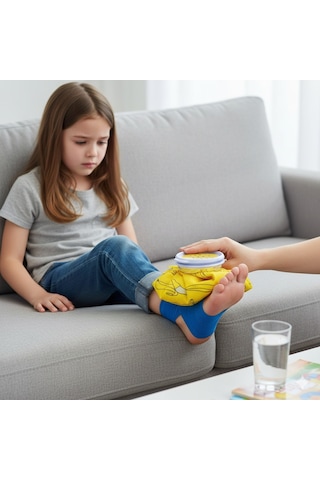 Mucit Home Çok Amaçlı Buz Torbası Baş Ağrısı İçin Soğuk Kompres Ve Sıcak Su Torbası Termofor Isıtıcı
