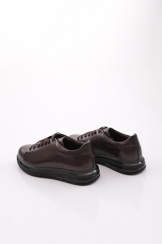 Dgn 2208 Erkek Bağcıklı Sneaker Kahve