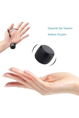 Yenilzd Ses Bombası Mini Bluetooth Hoparlör Mini Boyut Yüksek Se