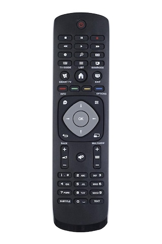 Tunex Philips Uyumlu Smart Tuşlu Tüm Modeller Led Tv Kumanda Htk323 Tr-601