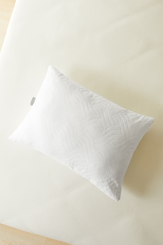 Ocean Home Textile 900 Gr Kapitoneli Silikon Yastık 50 X 70 Cm Beyaz