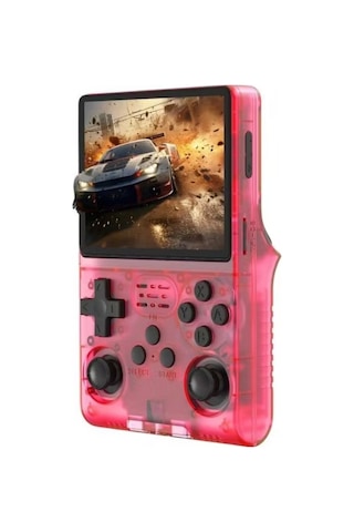 Schitec Retro Arcade R40s Pro Taşınabilir El Atari Konsolu 30.000 Oyunlu 98gb Kırmızı