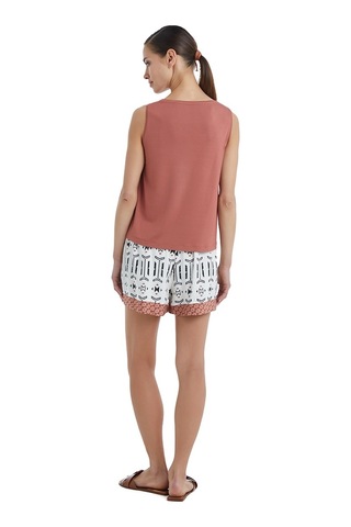 Blackspade Kadın Şort 51385 - Baskılı Çok Renkli