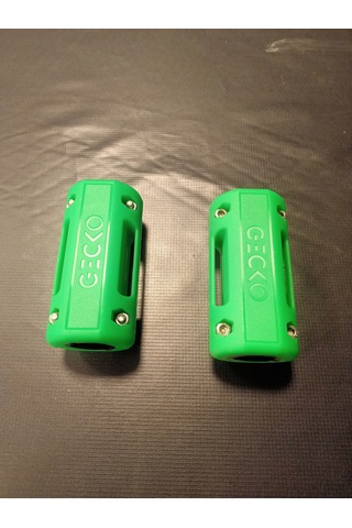 Motosiklet Koruma Demiri Takozu Gecko Universal Yuvarlak 100 Mm Floresan Yeşil Renk