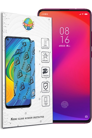 Xiaomi Mi 9T Nano Ekran Koruyucu Kırılmaz Esnek Cam