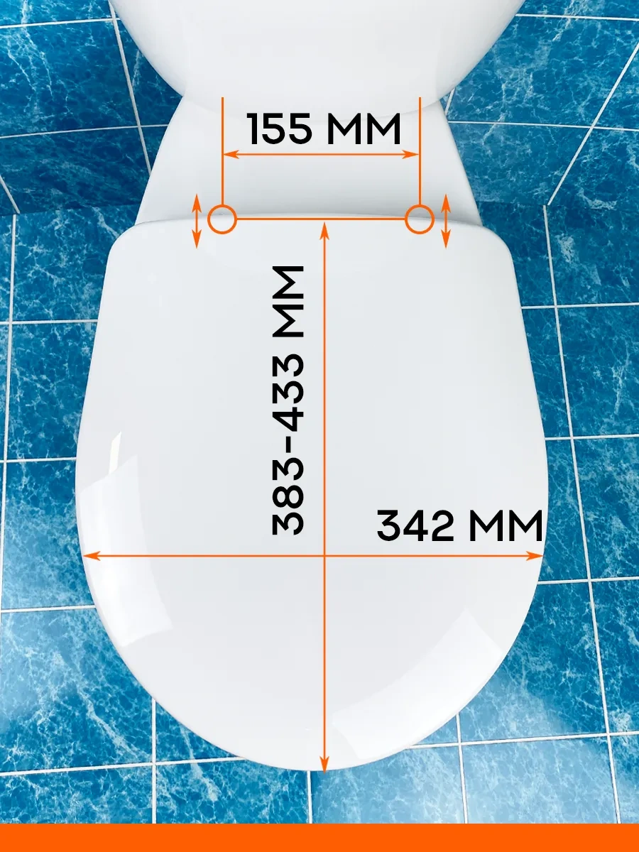 Uklad Evrensel Kapağa Sahip Klozet Kapağı 299551220 Beyaz