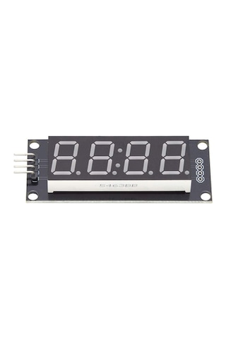 4 Basamaklı Led Gösterge Modülü 7-segment Tm1637