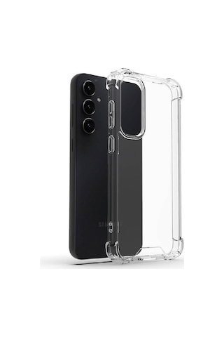 Goocamp Galaxy S23 Fe Uyumlu Nitro Anti Shock Silikon-renksiz Renksiz