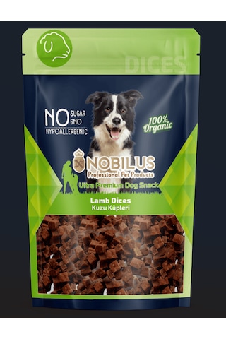 Nobılus Kuzu Etli Küp Köpek Ödül Maması 80gr