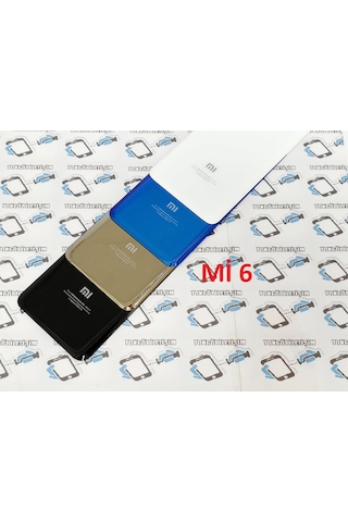 Xiaomi Mi 6 Arka Kapak Batarya Pil Kapağı (Cam) B-7000 (275883653)