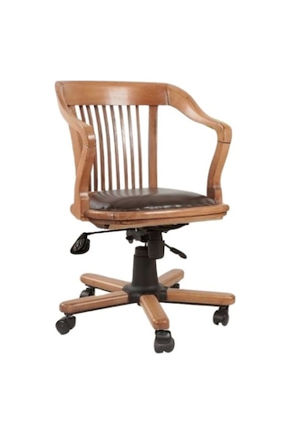 Throne Ofis Sandalyesi Naturel