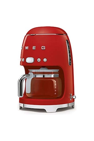 Smeg Dcf02rdeu Filtre Kahve Makinesi 50 S Style - Kırmızı