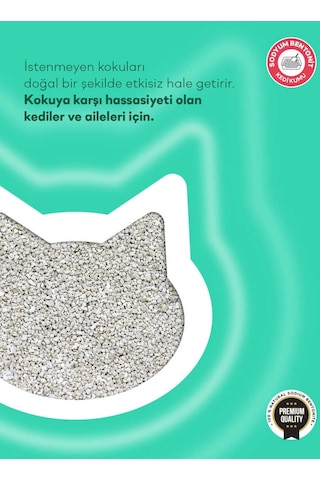Toi Moi Kokusuz Sodyum Bentonit Kedi Kumu 2 x 5 L