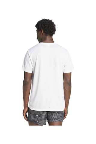 Whıte Adidas Erkek Koşu - Yürüyüş T-shirt Adi365 E Bl T M Jm5740 Beyaz