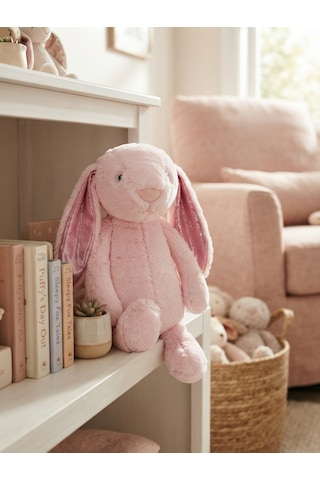 Peluş İlk Arkadaşım Tavşan 60 Cm Pembe