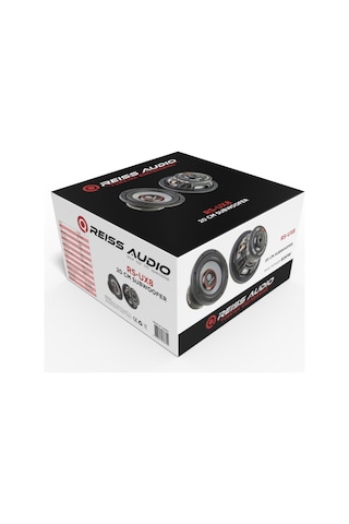 Reıss Audıo Rs-ux8 20cm Subwoofer 600wat 150rms Kabinli Bass