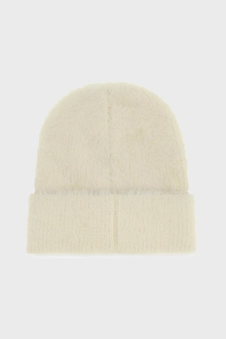 Guess Knitted Logolu Örme Bere Aw5633pol01 Kadın Bere Aw5633 Pol01 Off Ekru