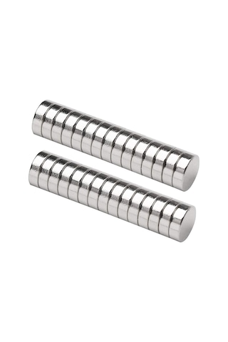 Neodyum Mıknatıs D6X3 Mm 50 Adet Silindirik Güçlü Mıknatıs