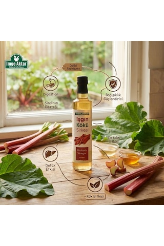 Tabib Lokman Işkın Kökü Sirkesi - Doğal Fermentasyon 500 Ml