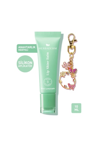Herbaderm Limonata Aromalı Parlatıcı Dolgunlaştırıcı ve Onarıcı Vegan Dudak Balmı 10 ML