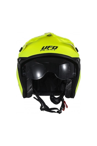 Ufo Plast Sheratan Jet Açık Kask Sarı