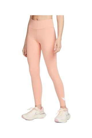Nike Dm7767-824 Dri-fit Swoosh Run Kadın Tayt Pembe