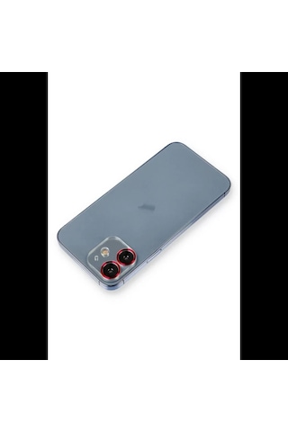Apple İphone 12 Metal Kamera Lens Koruma Cam - Kırmızı