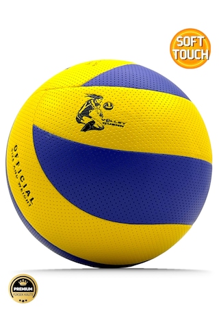 Voleybol Topu Soft Touch Yapıştırma İç Ve Dış Mekan Vl700 Sarı