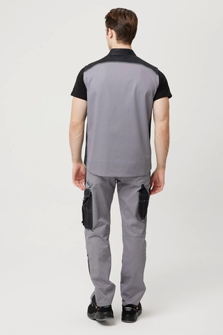 Armadillo Allium Çok Cepli İş Yeleği Gri 122 Lacivert