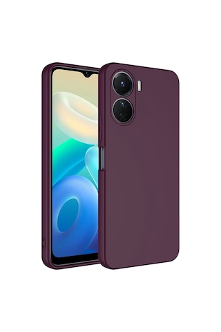 Vivo Y16 Kılıf Yumuşak Silikon Kamera Korumalı Lansman Nourthkingdom Koyu Yeşil