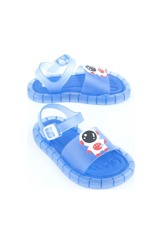 Gezer Yazlık Islak Zemine Uygun Yumuşak Işıklı Taban Erkek Çocuk Sandalet Gk6ype 00183 00 Gz9 I90 Saks Mavi