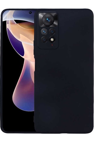 Xiaomi Redmi Note 11 Pro 5g Kılıf Zore Premier Silikon Kapak Siyah