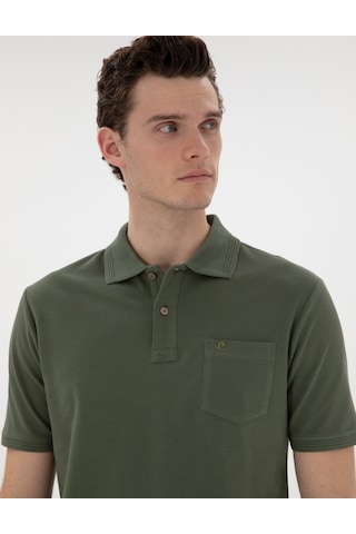 Pierre Cardin Erkek Haki Tişört Basic 50302538-vr027 Haki