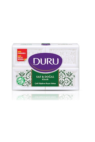 Duru Saf & Doğal Klasik Kalıp Sabun 4 x 150 G 2'li