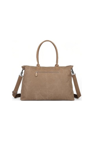 Cactive Kanvas Kahve Unisex Seyahat Çantası Ctv1306 L.edıtıon Kahverengi