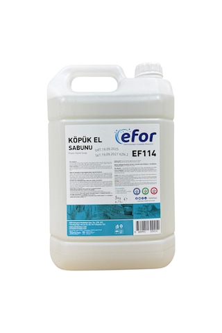 Efor Köpük Sabun 5 Lt Efor Köpük Sabun 5 Lt