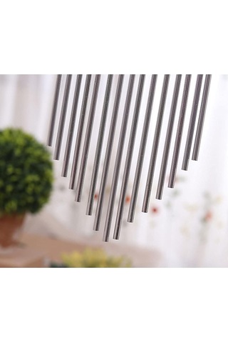 Rüzgar Chime Aeolian Bells Metal Tüp Müzik Rüzgar Zil Kolye Kapı Dekorasyonu Yaratıcı Hediye