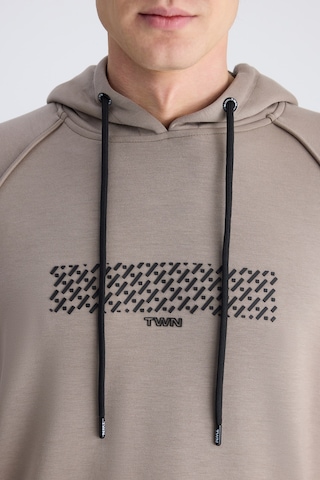 Twn Slim Fit Vizon Düz Rayon Sweatshirt 4ece24702002m V01